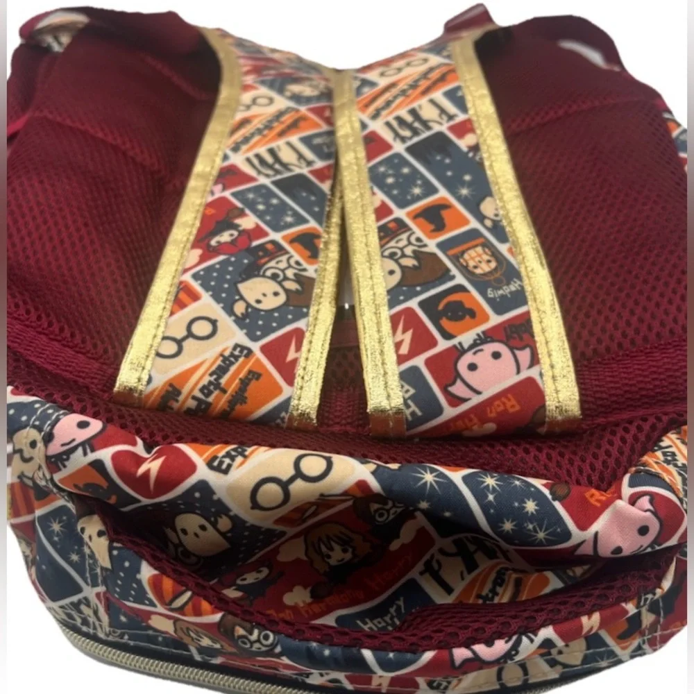 Harry Potter Kids Backpacking Backpack With Lunch Bag - School Bag Boys - 5pc